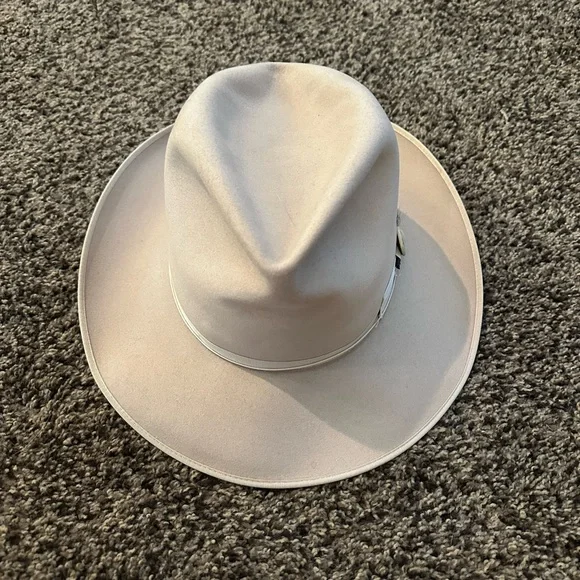 Stetson Royal DeLuxe Cream Hat - Picture 5 of 5
